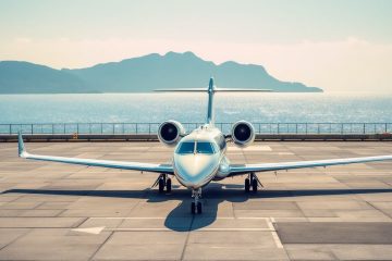 Avrupa kıtasında özel jet rotası üzerinde; Capri, Nice ve Santorini gibi tatil destinasyonları.